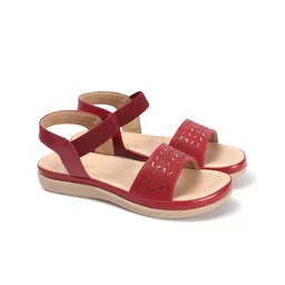 The Roadster Lifestyle Co Open Toe Flats-33