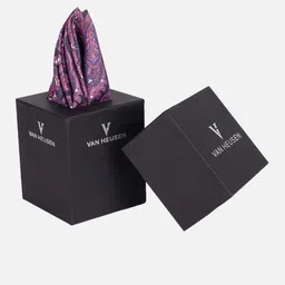 Van Heusen Printed Microfiber Pocket Square-image-76