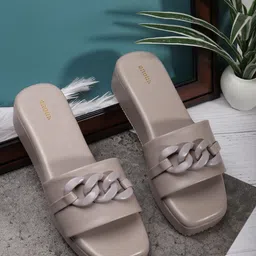 Anouk Women Wedge Sandals with Buckles-22