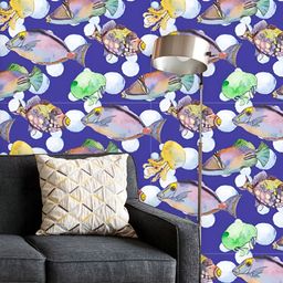 ArtzFolio Printed UV-Resistant Anti-Bacterial Tropical Sea Peel & Stick Wallpaper-image-23