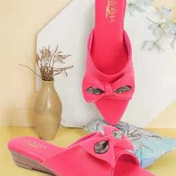 Nidima Women Embellished Ethnic Open Toe Flats-picture-45