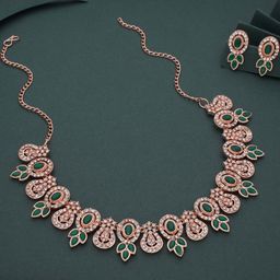Anouk NA Necklace with Matching pair of earrings-50