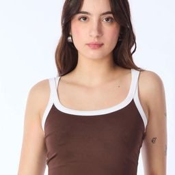 CLAFOUTIS Cotton Crepe Crop Top-image-71