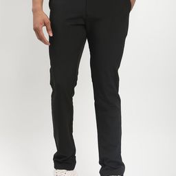 Indian Terrain Men Urban Mid-Rise Tapered Fit Trousers-image-71