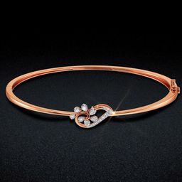 Joyalukkas Paisley Grace Diamond Bracelet-5.81 gm-image-16