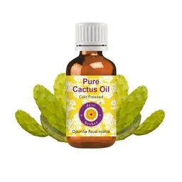 Deve Herbes Pure Cactus Oil Cold PressedFor Split Ends 100 ml-4