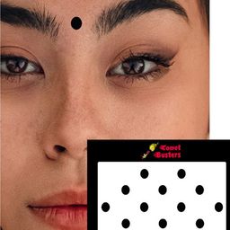 Comet Busters Set Of 13 Round Bindis image 4