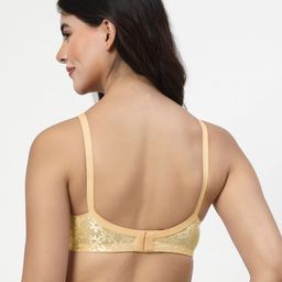 LILY Solid Full Coverage Non Padded Non-Wired Bralette Bra image 5