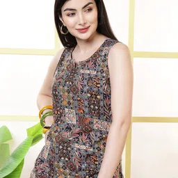 KALAMIR Women Ethnic Motifs Printed Regular Tops-picture-30