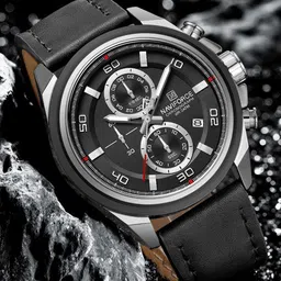 Naviforce Men Dial & Leather Straps Analogue Chronograph Watch NF8075 S/B/B-image-13