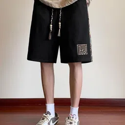 KPOP Men Printed Shorts-image-87