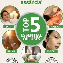 essancia Eucalyptus Essential Oil For Henna Mehandi -15ml image 5