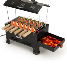 Versatile 2-in-1 Barbecue Grill - Electric & NonElectric Options for Flexibility Electric Tandoor-image-19