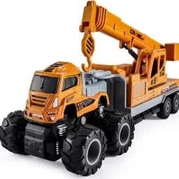 dezicon Crane Excavator Bulldozer Toy Truck Crane DZE-picture-2
