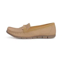Indifeet Women Khaki Loafers-picture-46