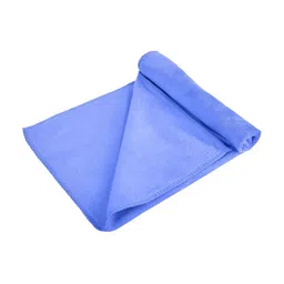 Kuber Industries 3 Pieces Blue Microfiber 400 GSM Kitchen Towels-38