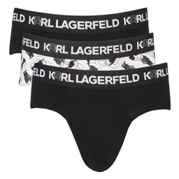Karl Lagerfeld Pack Of 3 Printed Basic Briefs 0312095245S24004-picture-17