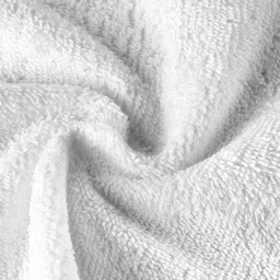 SPACES Set Of 4 White Solid 210 GSM Pure Cotton Face Towels image 4