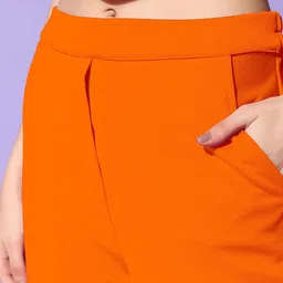 Selvia Tube Crop Top With Open-Front Jacket & Trousers image 3