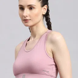 rock.it Full Coverage Non-Wired Non Padded Seamless Workout Bra With 360 Degree Support image 3