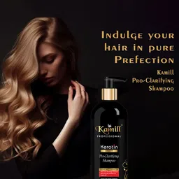 KAMILL Keratin Pro Clarifying Shampoo Enriched With Vitamin E & Argan Oil -250ml image 3