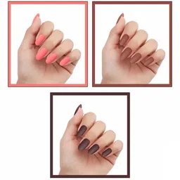 krayons Set of 3 Gel Based Quick Dry Nail Enamel 6ml Each - Shade 01, 18, 08 image 4