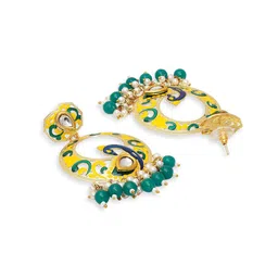 Anouk Peacock Shaped Chandbalis Earrings image 3