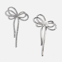 SOHI Silver-Plated Drop Earrings image 3