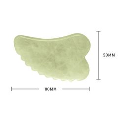 Getmecraft Jade Comb Edge Gua Sha Facial Massage Tool image 2