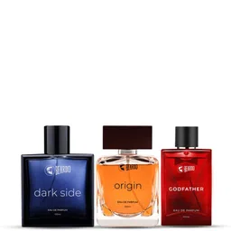 BEARDO Men Set of 3 Eau De Parfum 100 ml Each - Dark Side, Godfather & Origin-55