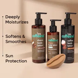 MCaffeine 3-Pcs Coffee & Choco Body Lotion With Free Soap - 250ml & 150ml image 3