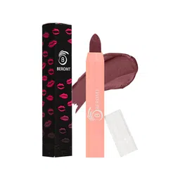 BEROMT Smudge Proof Perfect Pout Long-Lasting Matte Lip Crayon - Soft & Sultry BLC04-10