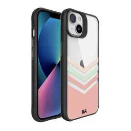 DailyObjects Grey & Pink Printed IPhone 13 Mini Back Case-24