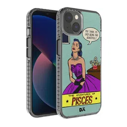 DailyObjects Blue & Yellow Pisces Stride 2.0 iPhone 13 Mini Back Case-14