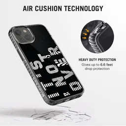 DailyObjects Black & White Its Not Over Printed iPhone 13 Mini Phone Case image 3