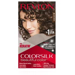 Revlon Color Silk Hair Color with Keratin - Dark Brown 3N-27