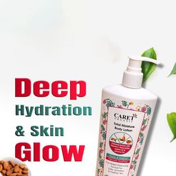 CARET ORGANIC Set Of 3 Total Moisture Body Lotion Infused With Oatmeal Extract -200ml Each image 5