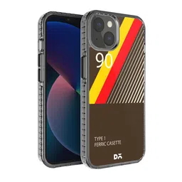 DailyObjects Brown & Red Printed iPhone 13 Back Case-54