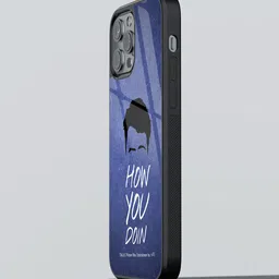 macmerise Blue & Black Friends How You Doin iPhone 13 Pro Phone Back Case-picture-50