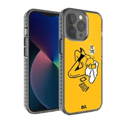 DailyObjects Unisex Yellow Printed Me Time Stride 2.0 iPhone 13 Pro Phone Case-34