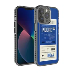 DailyObjects Blue & White Printed iPhone 13 Pro Phone Case-29