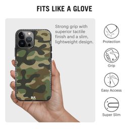 DailyObjects Multi-Coloured Camouflage Printed iPhone 13 Pro Phone Case image 4