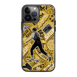 DailyObjects Rule The Streets Printed Rule The Streets Stride iPhone 13 Pro Max Phone Case image 2