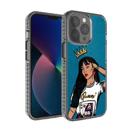 DailyObjects Blue & White Printed iPhone 13 Pro Back Case-10