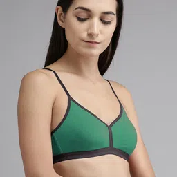 PIBU Pack Of 2 Full Coverage Non Padded Non-Wired Bra With All Day Comfort image 3