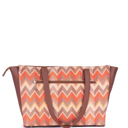 ZOUK Geometric Printed Swagger Shoulder Bag image 3