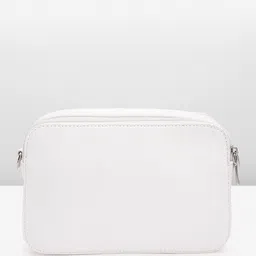 Lino Perros Croc Textured Structured Sling Bag image 3