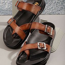 ID Men Leather Comfort Sandals-image-72