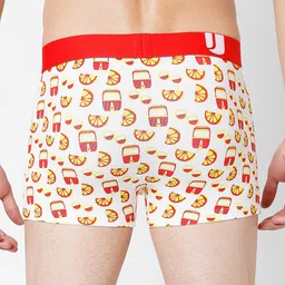 UnderJeans by Spykar Pack Of 2 Outer Elastic Trunk image 4