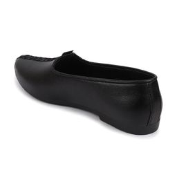 FAUSTO Men Pointed Toe Textured Lightweight Memory Foam Mojaris image 3